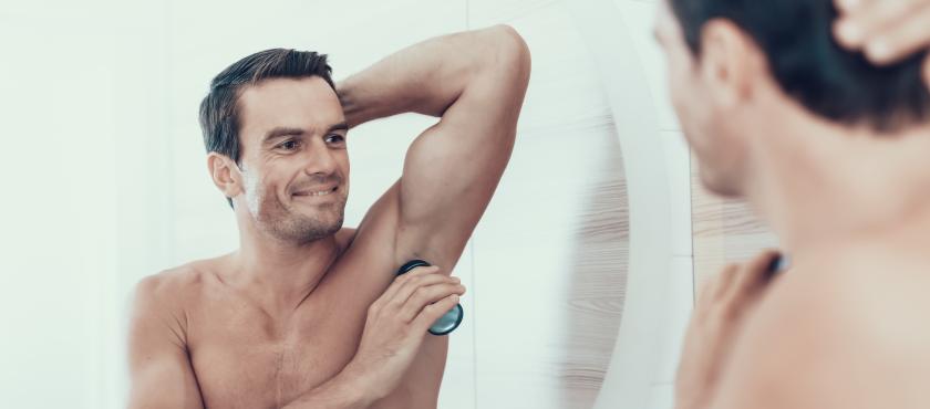 main of Myths and Truth About the Effect of Deodorant on Men's Health